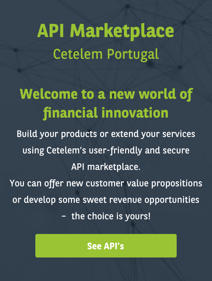 API Marketplace by Cetelem Portugal