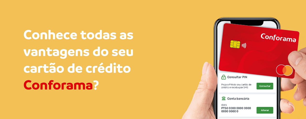 Cartão de crédito Conforama