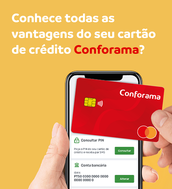 Cartão de crédito Conforama