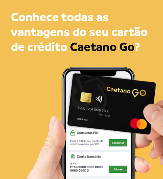 Cartão de crédito Caetano Go