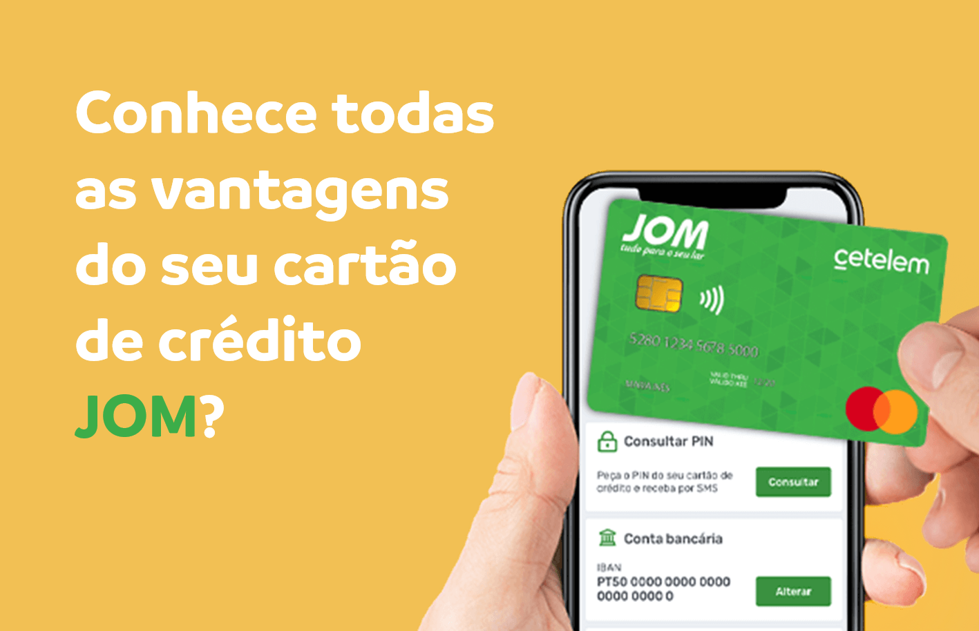 Cartão de crédito JOM
