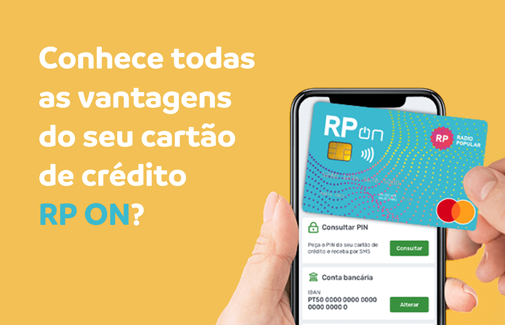 Cartão de crédito RP ON