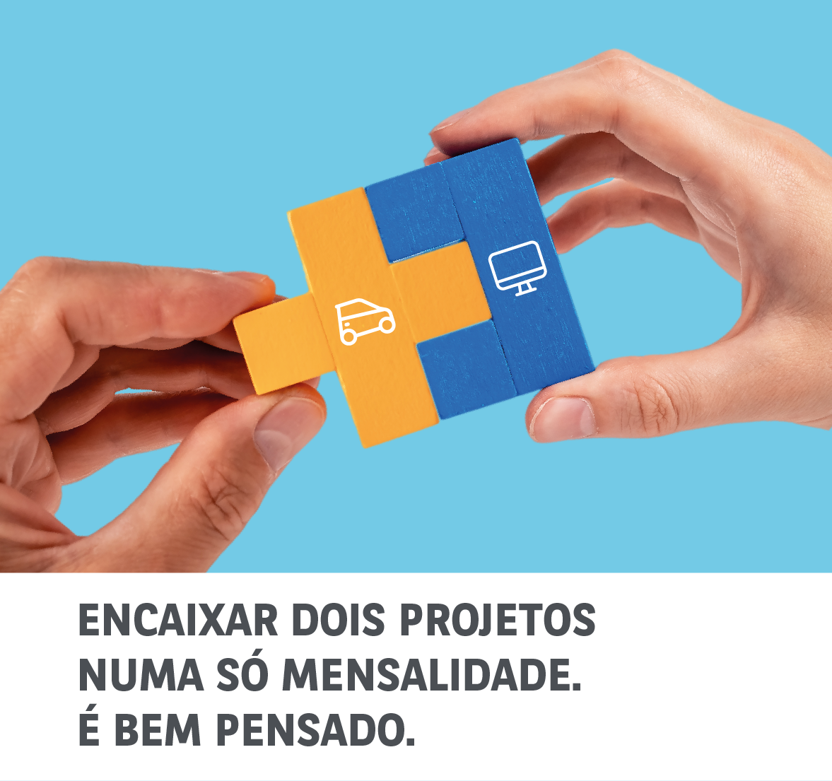 2 projetos, 1 mensalidade
