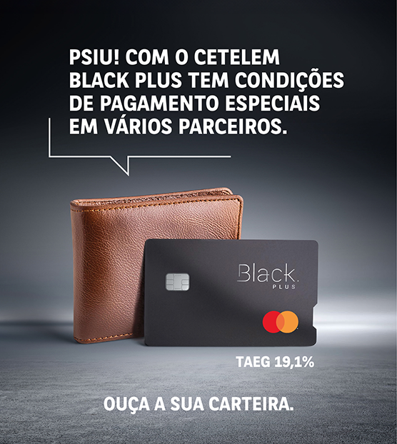 Cartão de crédito Black Plus