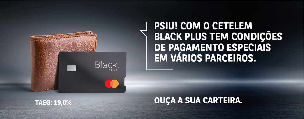 Cartão de crédito Black Plus