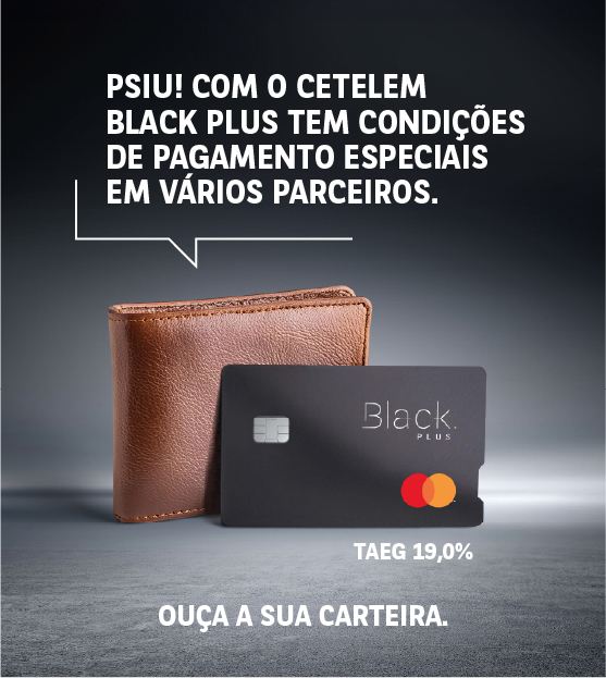 Cartão de crédito Black Plus