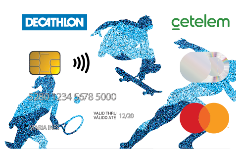 Cartão de crédito da Decathlon